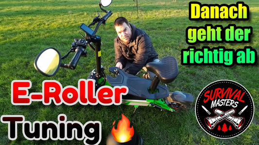 Tuning des WANDLER-K/E mit Survival Masters: Optimierung Tipps für Elektro-Roller, um Geschwindigkeit und Leistung zu steigern.